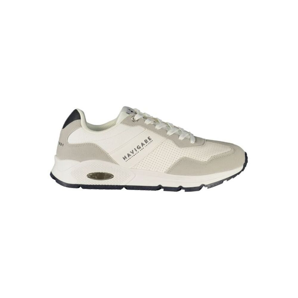 Navigare Bianco Polyester Uomo Men's Sneaker